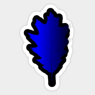 Oak leaf Sticker